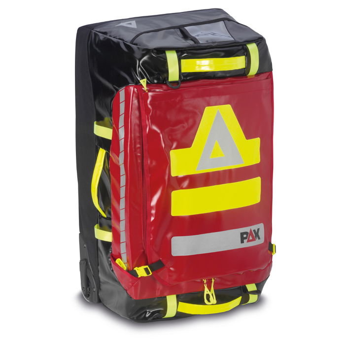 PAX Stuff-Bag Trolley, Farbe rot, Material PAX-Tec, aufrecht stehend