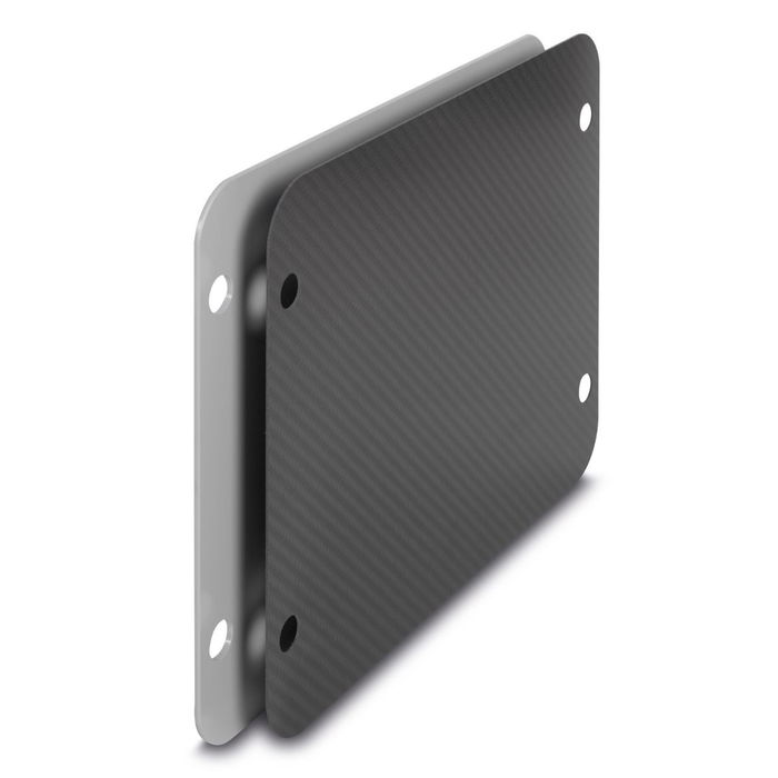 PAX PCI-System-Beschriftungsplatte P5/11L-Karbon