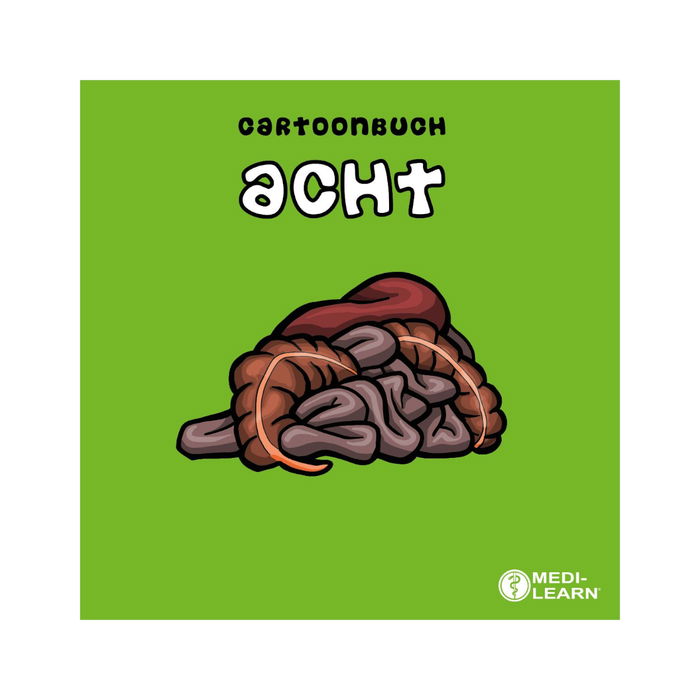 MEDI-LEARN Cartoonbuch acht
