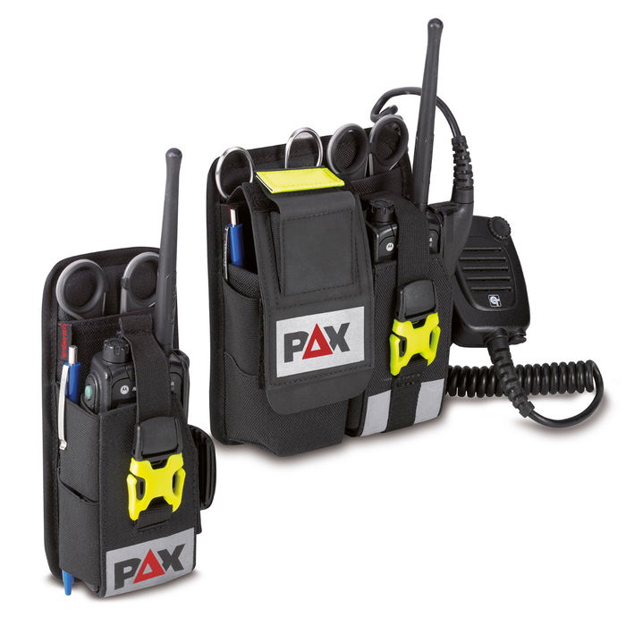PAX Pro Series-Funkgeräteholster in der Größe M + L.